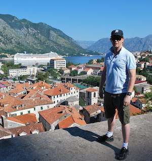 Jeroen Massar in Kotor, Montenegro