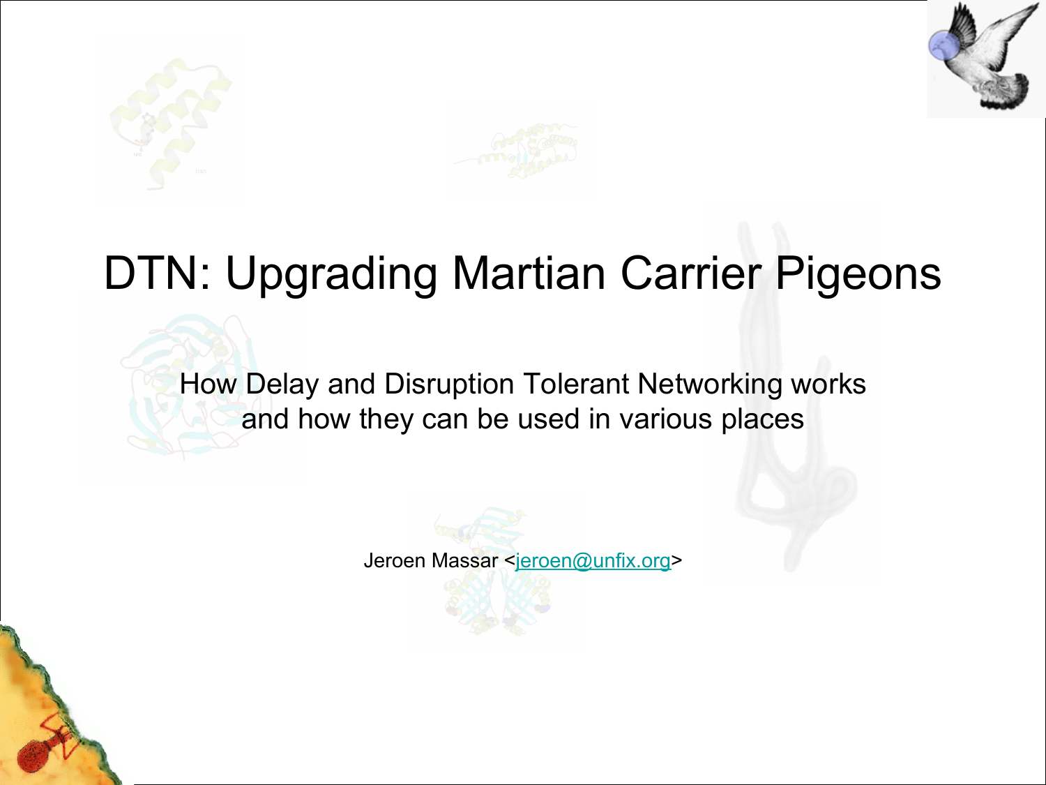 DTN: Upgrading Martian Carrier Pigeons First Slide Image